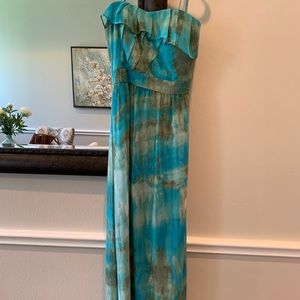 Strapless Maxi Dress